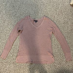 American Eagle pink sweater